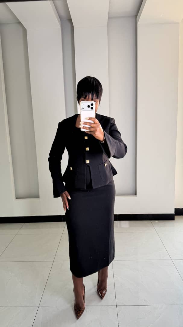 Black Skirt Suit